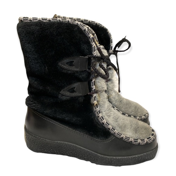 Vintage Snowland Cozy Boots size 6 - Picture 1 of 7